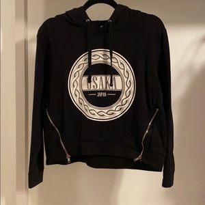 Osaka Black Hoodie